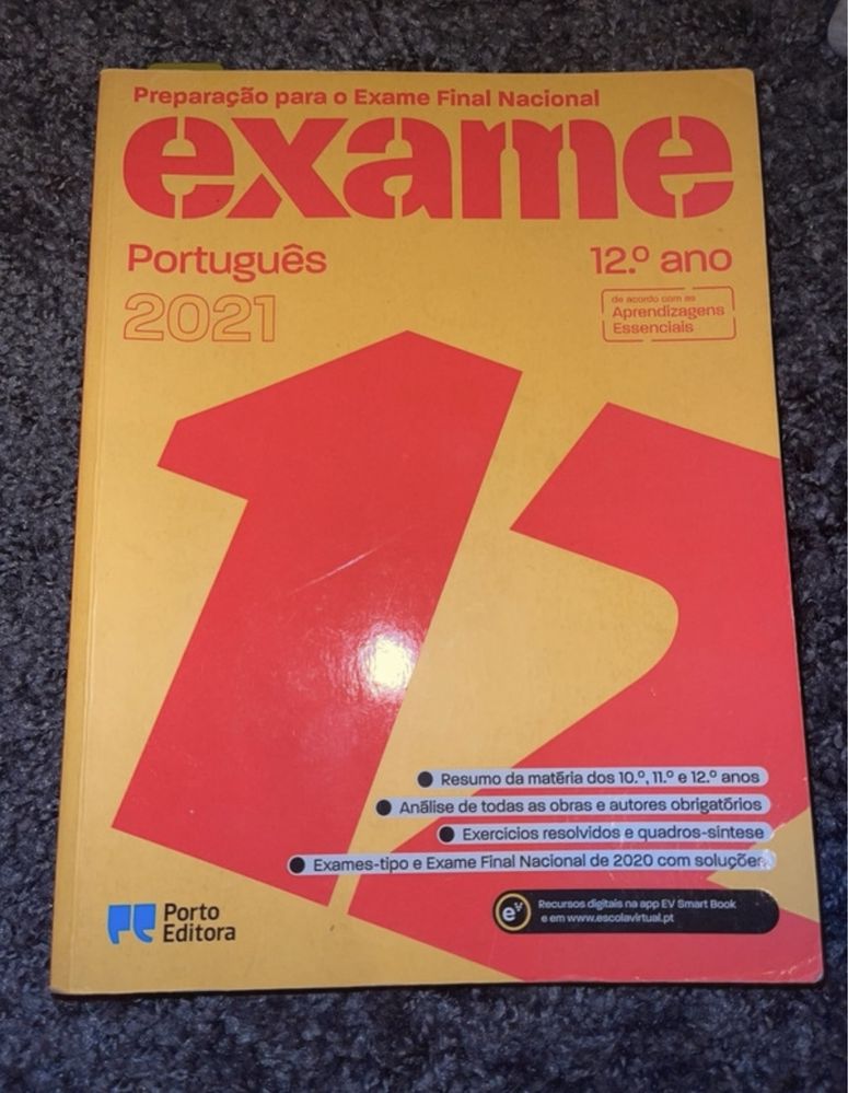 Livro Exames Português