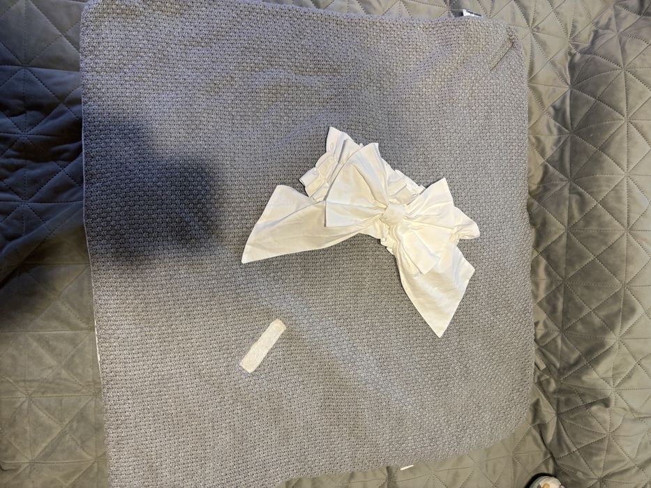 Конверт на виписку, тепла осінь, весна. Бант