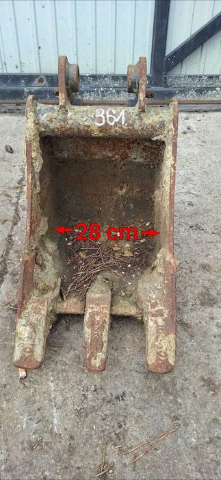Łyżka do koparki szer 30cm fi30mm fi 30 mm kubota koparka mini koparka