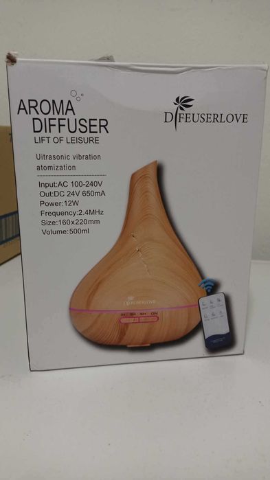 dyfuzor olejków zapachowych Diffuserlove +12 olejków GRATIS |na Pilota