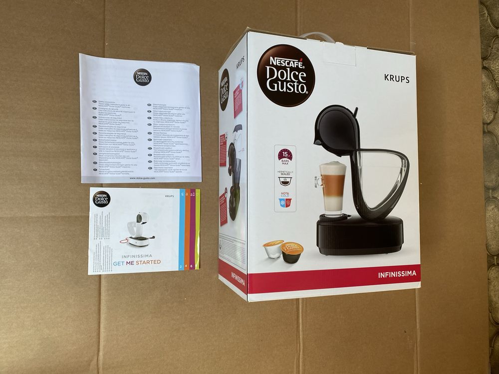 Ekspres do kawy na kapsutki Nescafé Dolce Gusto Krups Infinissima