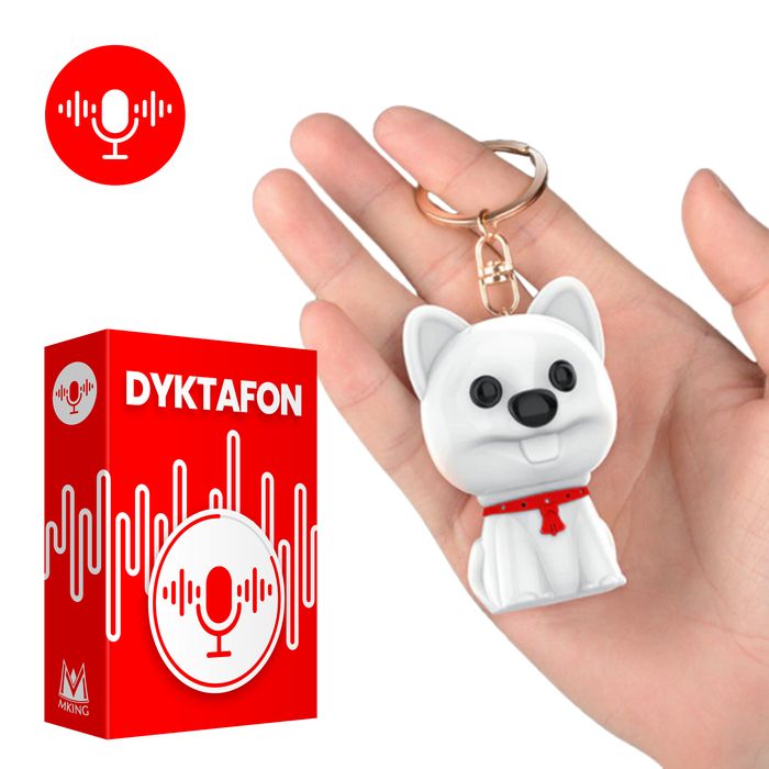 Dyktafon MK-F12 16GB z detekcją głosu i długim czasem pracy