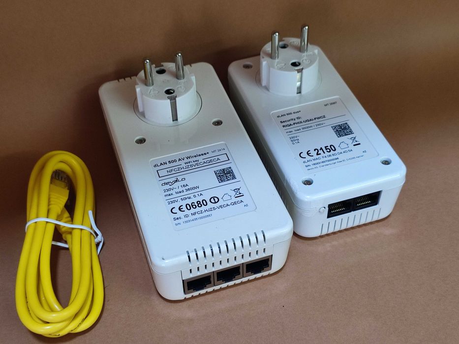 Kit Devolo dLAN 500+ Wi-Fi Powerline Repetidor CPL