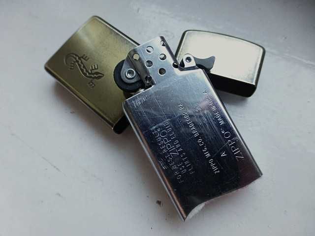 Zapalniczka Zippo Slim Narodowe Siły Zbrojne Salamandra NSZ AK