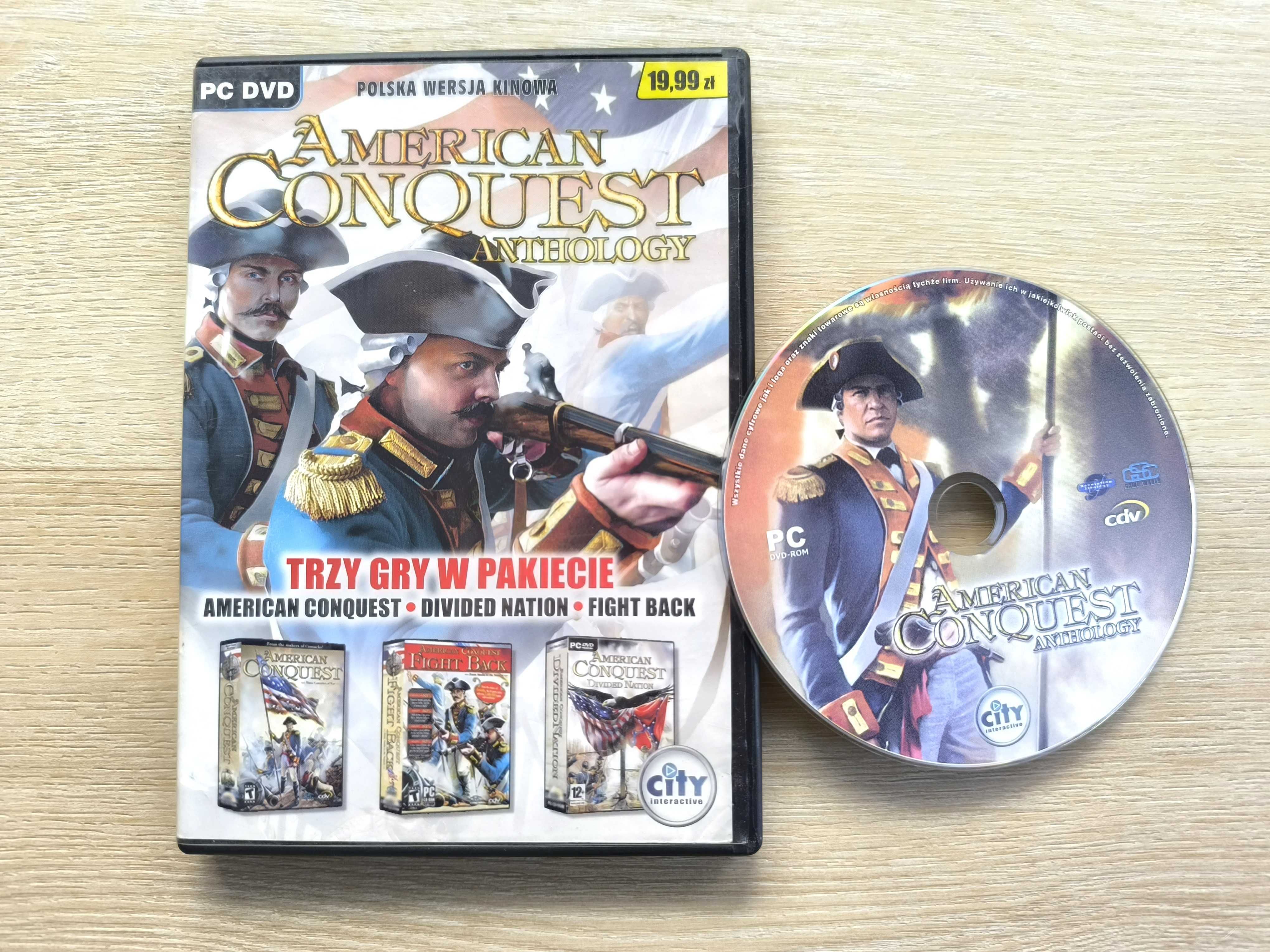 American Conquest Anthology - Trylogia [PC] (POLSKA WERSJA) - BEZ RYS