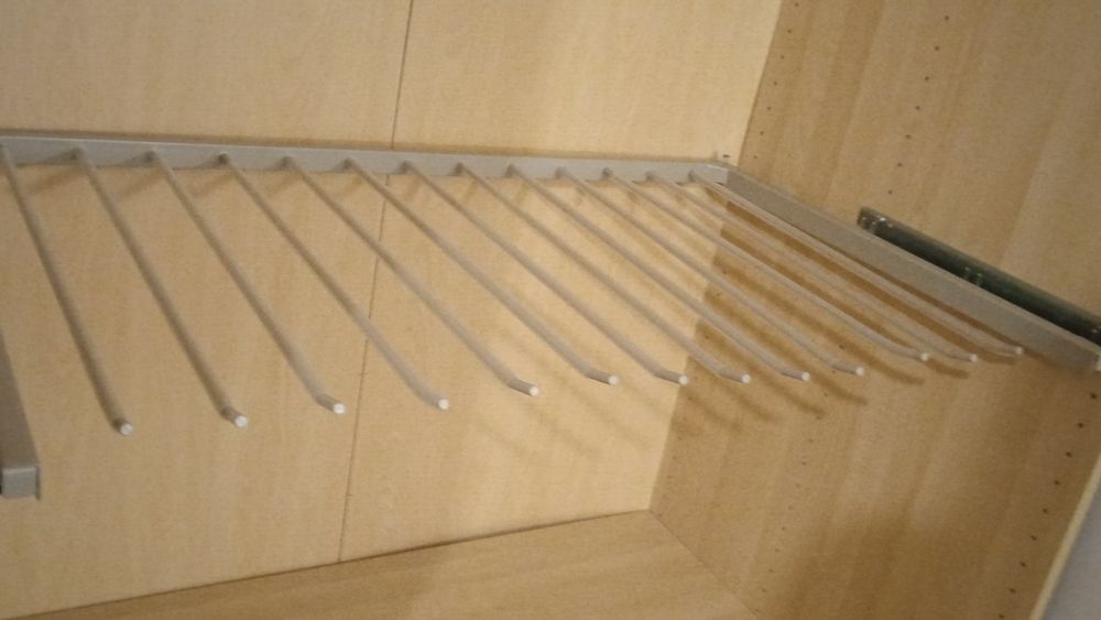 Wieszak na spodnie wysuwany szafa 100 Ikea Pax