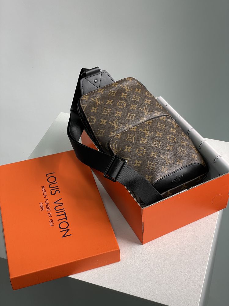 Чоловіча сумка Louis Vuitton мужская сумка слинг барсетка мессенджер