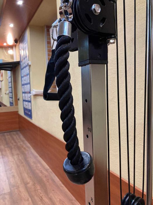 Uchwyt Sznur Pojedynczy NOWY do Wyciągu Siłownia Fitness LINA