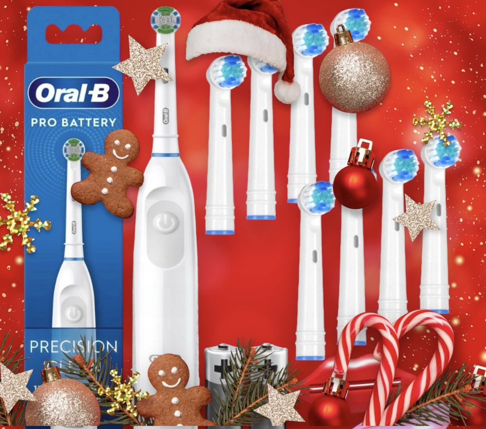 MEGA ZESTAW Szczoteczka do zębów elektryczna Oral-B Prezent! Gratisy!