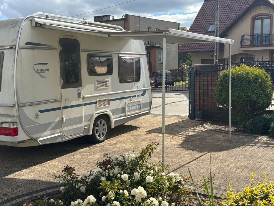 Fendt Saphir 410  Przyczepa kempingowa marki Fendt – Saphir 410 - OKAZJA