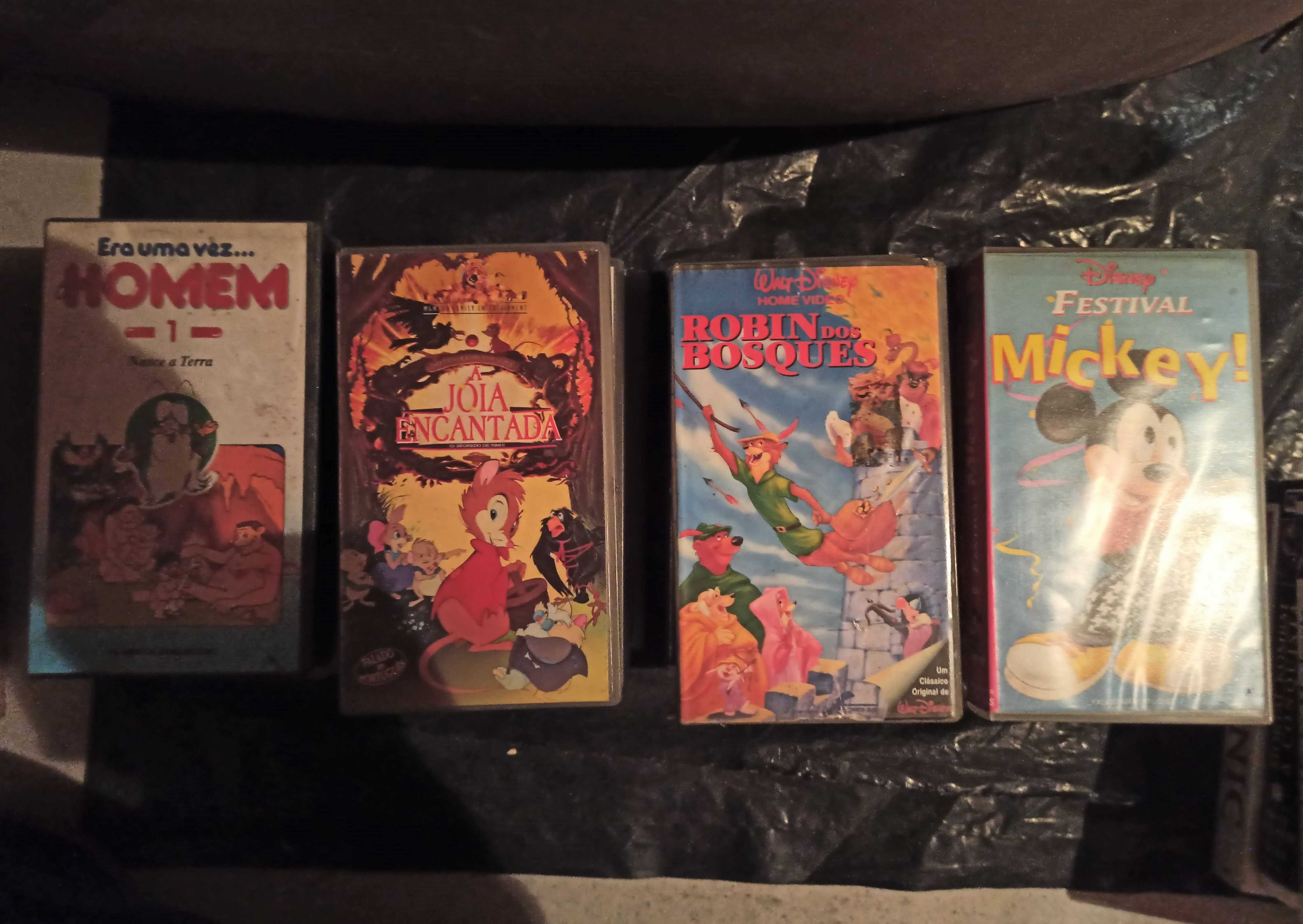 Cassetes VHS de animação