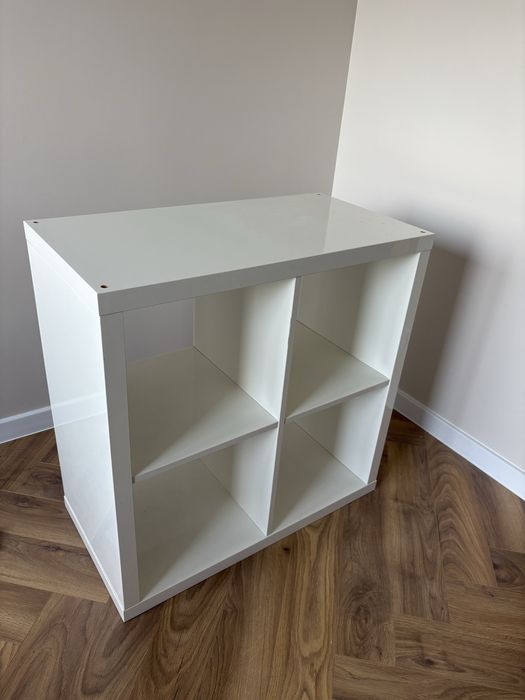 Regał Ikea Kallax 2x2 biały połysk