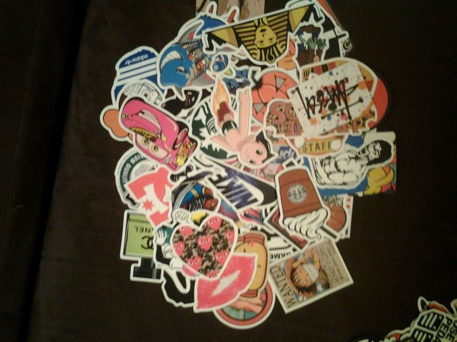 PoP Fancy Rock Surf Skate Movie Stickers-Diversos,15und,Tenho centenas