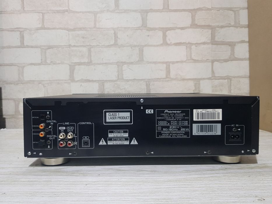 CD-рекордер/чейнджер Pioneer PDR-W 739 б/у з Німеччини