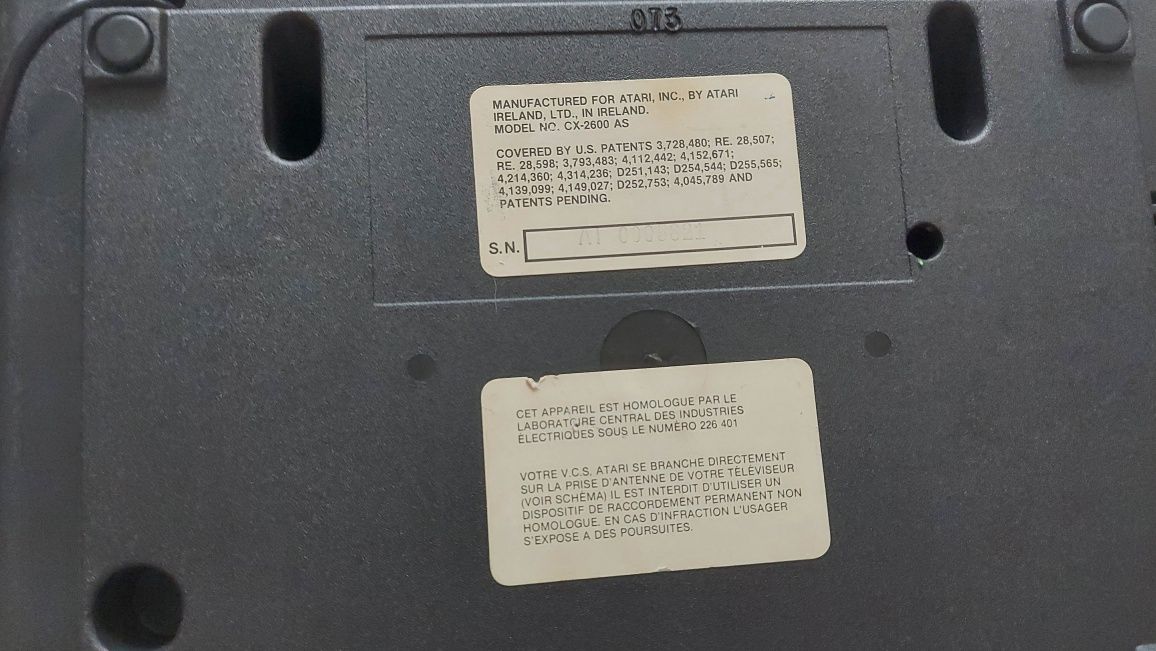 Atari 2600 Vader Secam rzadka wersja.