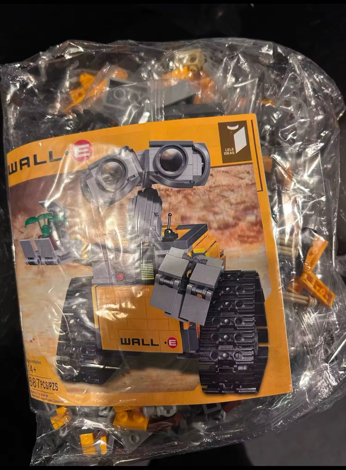 Robot z klocków Wall-e Robot