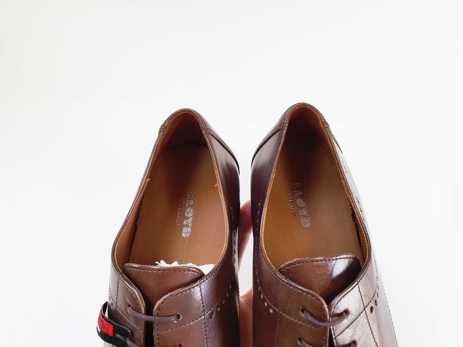 Коричневі чоловічі туфлі LLOYD Made in Romania 43 28 см