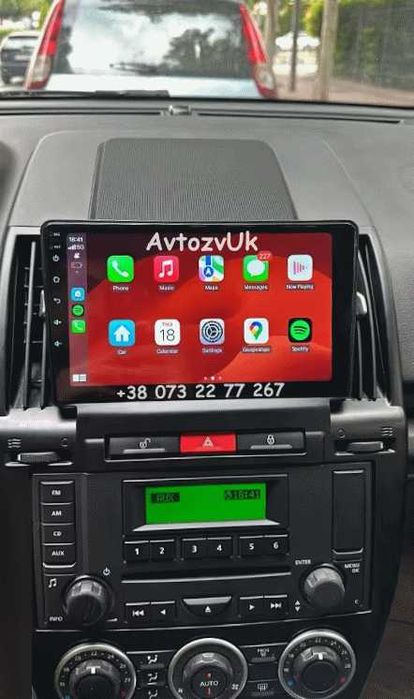 Android Land Rover 75 SPORT Range FREELANDER Tesla CarPlay Магнитола
