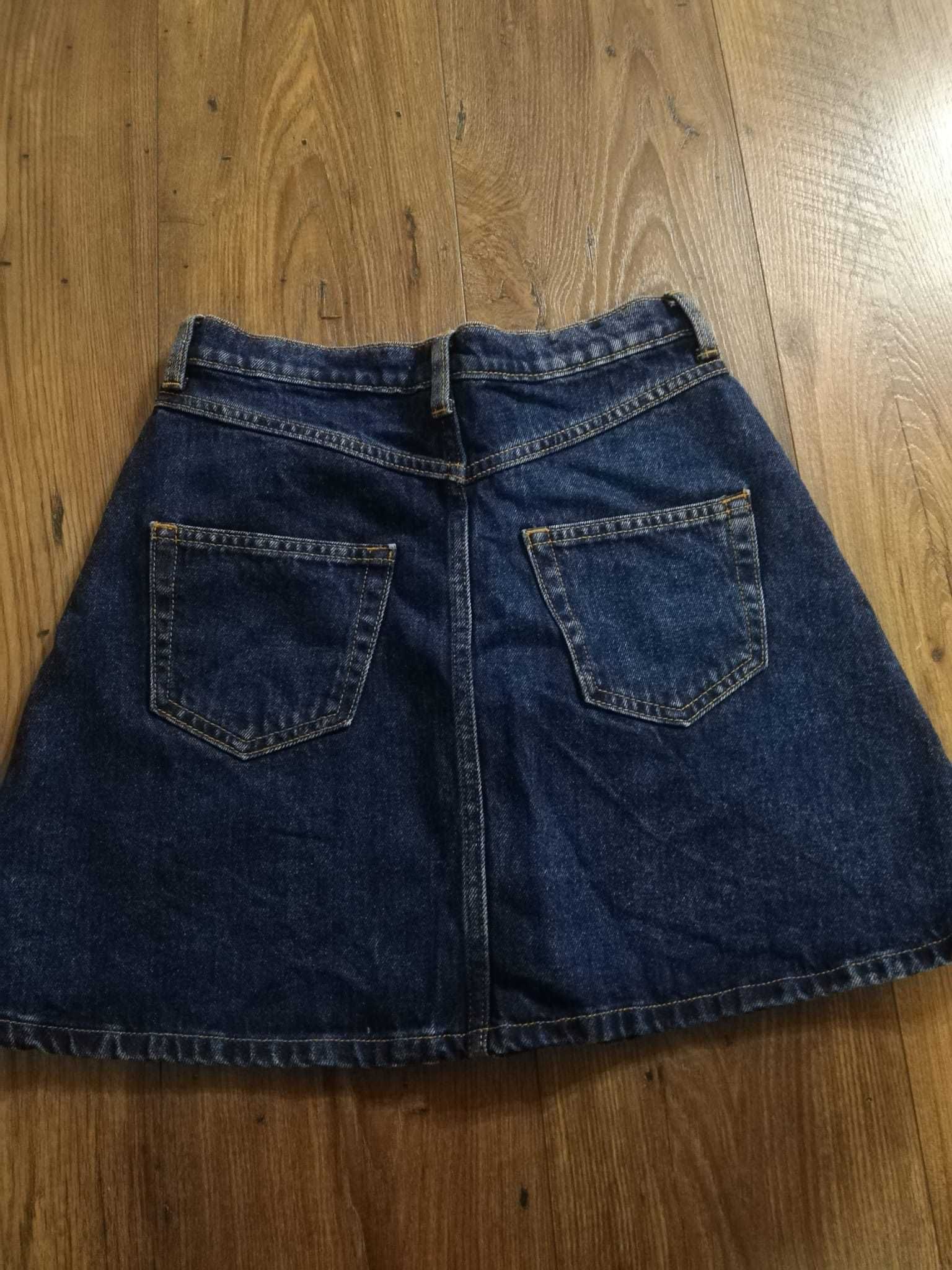 Spódnica spódniczka jeansowa rozmiar 36