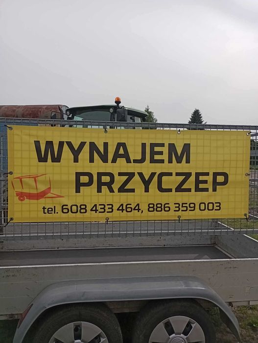 Wynajem przyczep/lawety