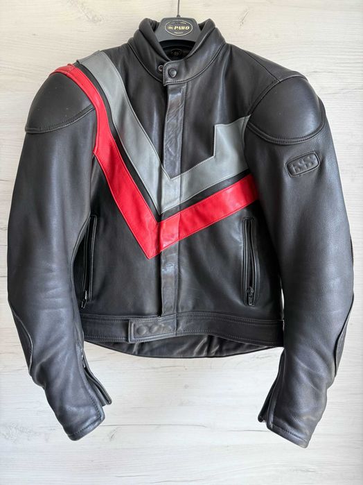 Klasyczna skórzana kurtka motocyklowa iXS – szwajcarska jakość