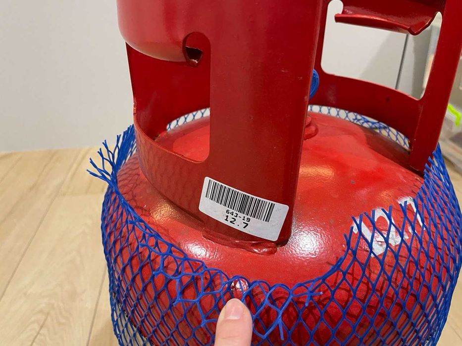 Балон Газовий металевий з безпечним вентилем SAFEGAS, 26,1 Л.