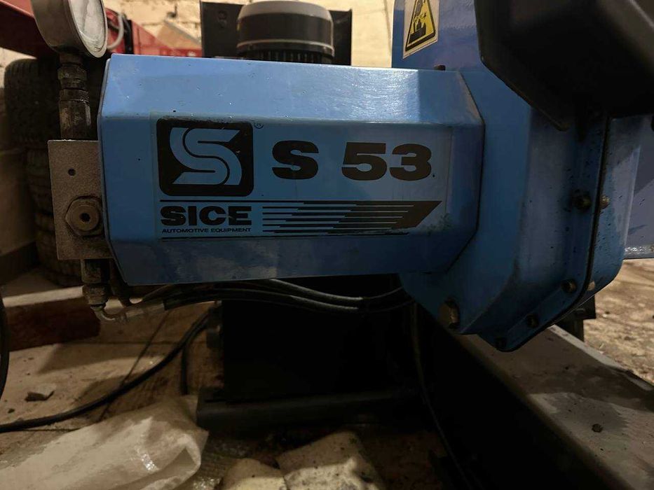грузовой шиномонтажный станок sice s53 Италия