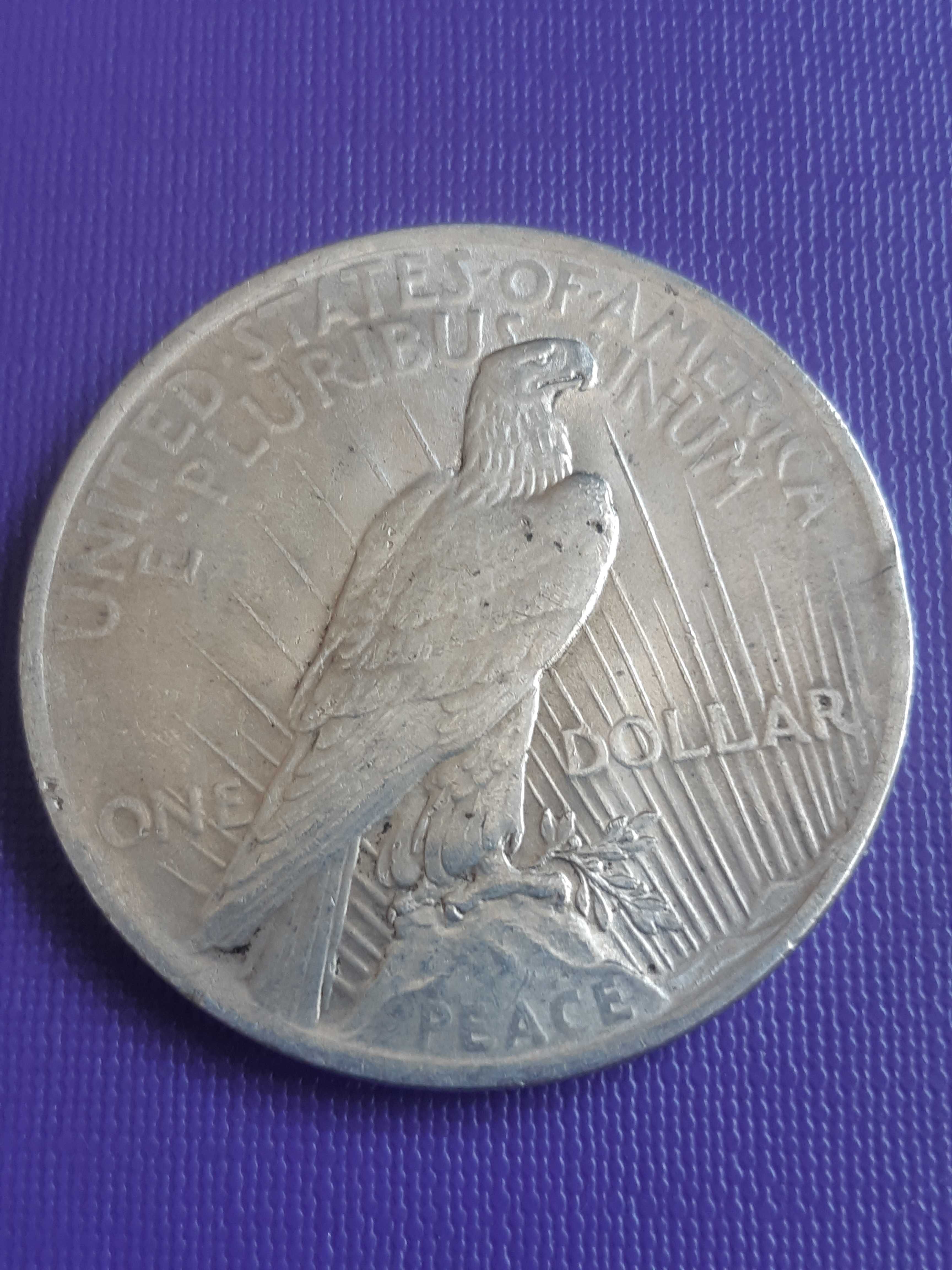 Американський долар 1923 року.Срібло.
