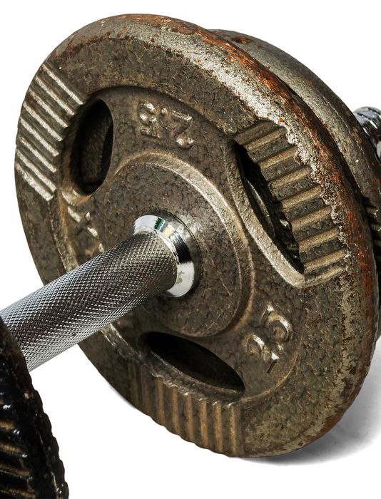 Zestaw hantli żeliwnych 12 kg