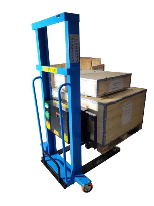 Elektryczny wózek widłowy 1T / 1,6m – przenośny, 220V