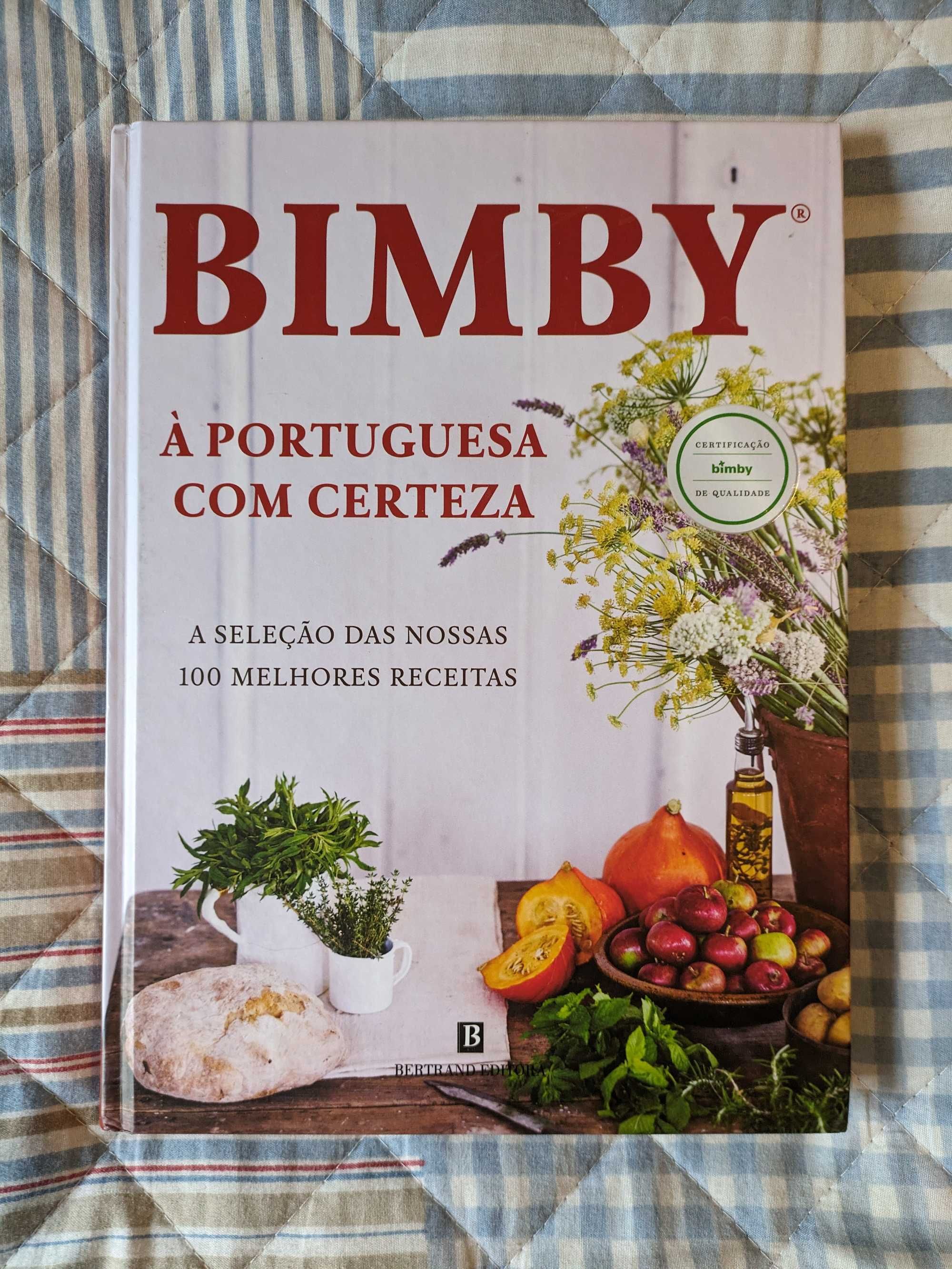 Livro receitas Bimby À Portuguesa Com Certeza 100 receitas