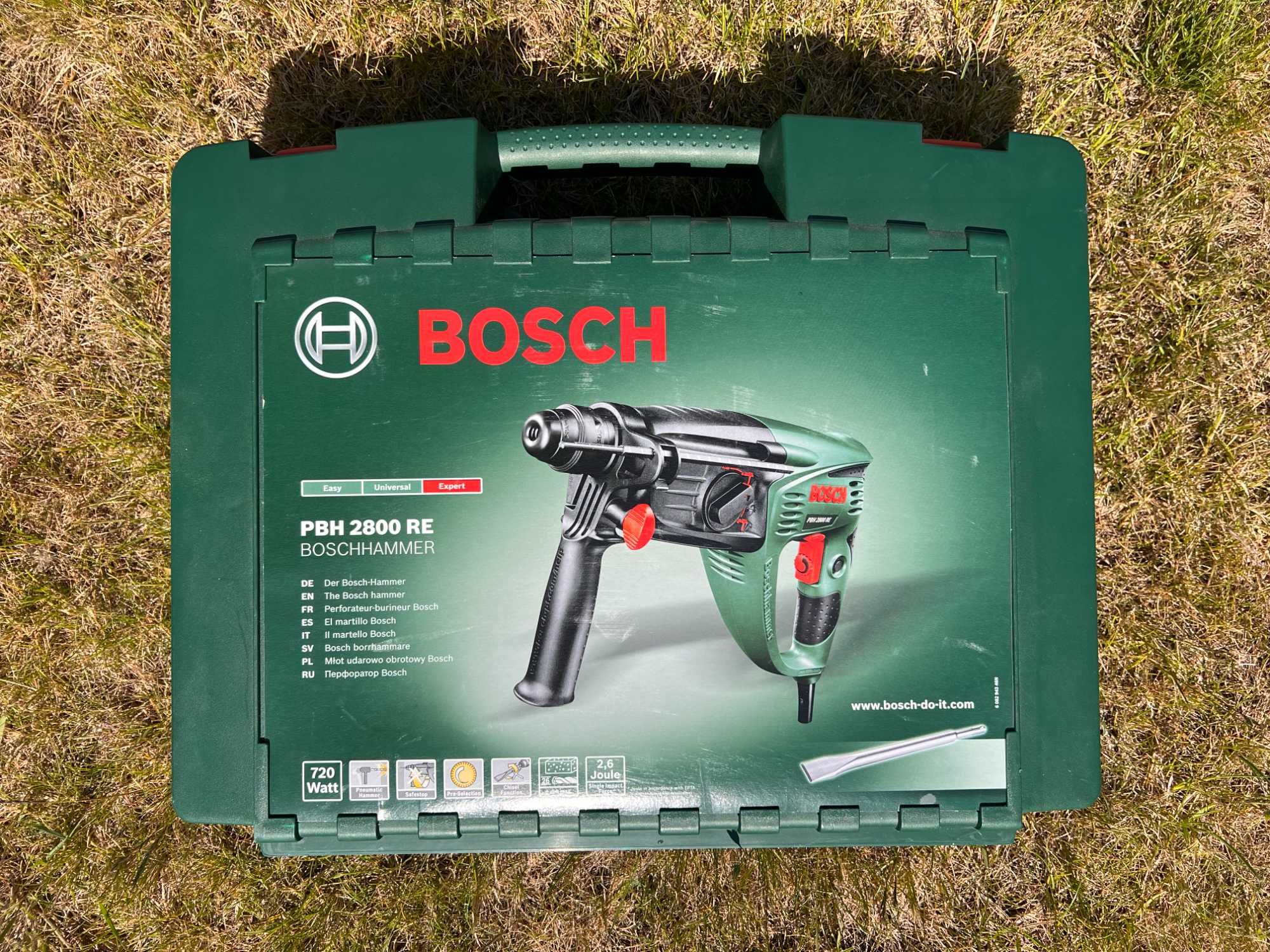 BOSCH PBH 2800 Młot pneumatyczny wiertarka plus wiertła  730 W