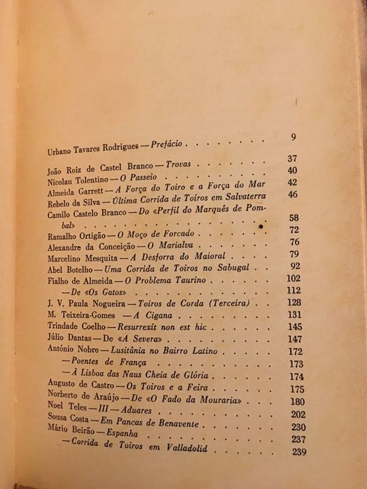 F. Pessoa/ O Mundo do Toureio/ Ofício dos Touros
