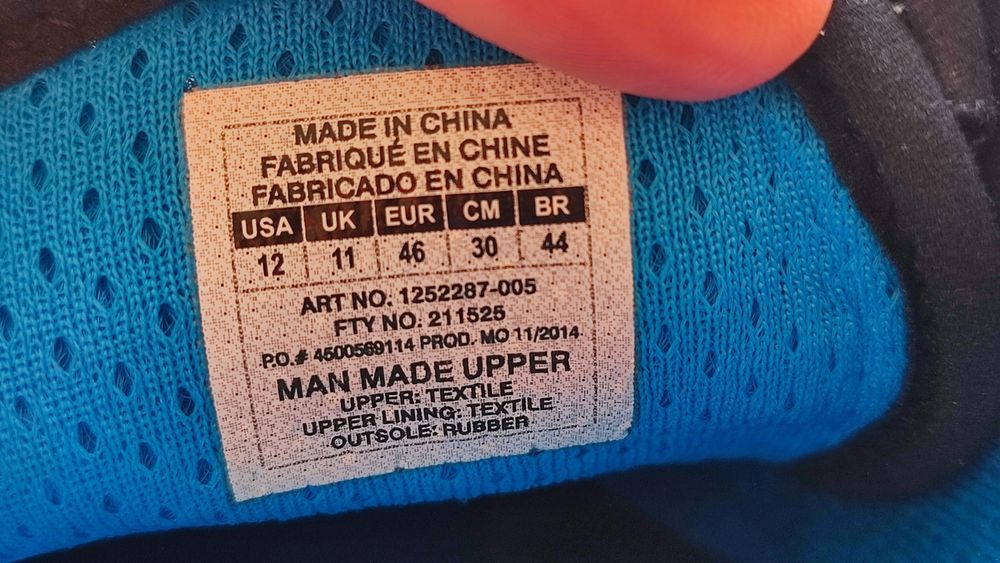 Бігові кросівки Under Armour SpeedForm Apollo Vent, 46 р., 30 см