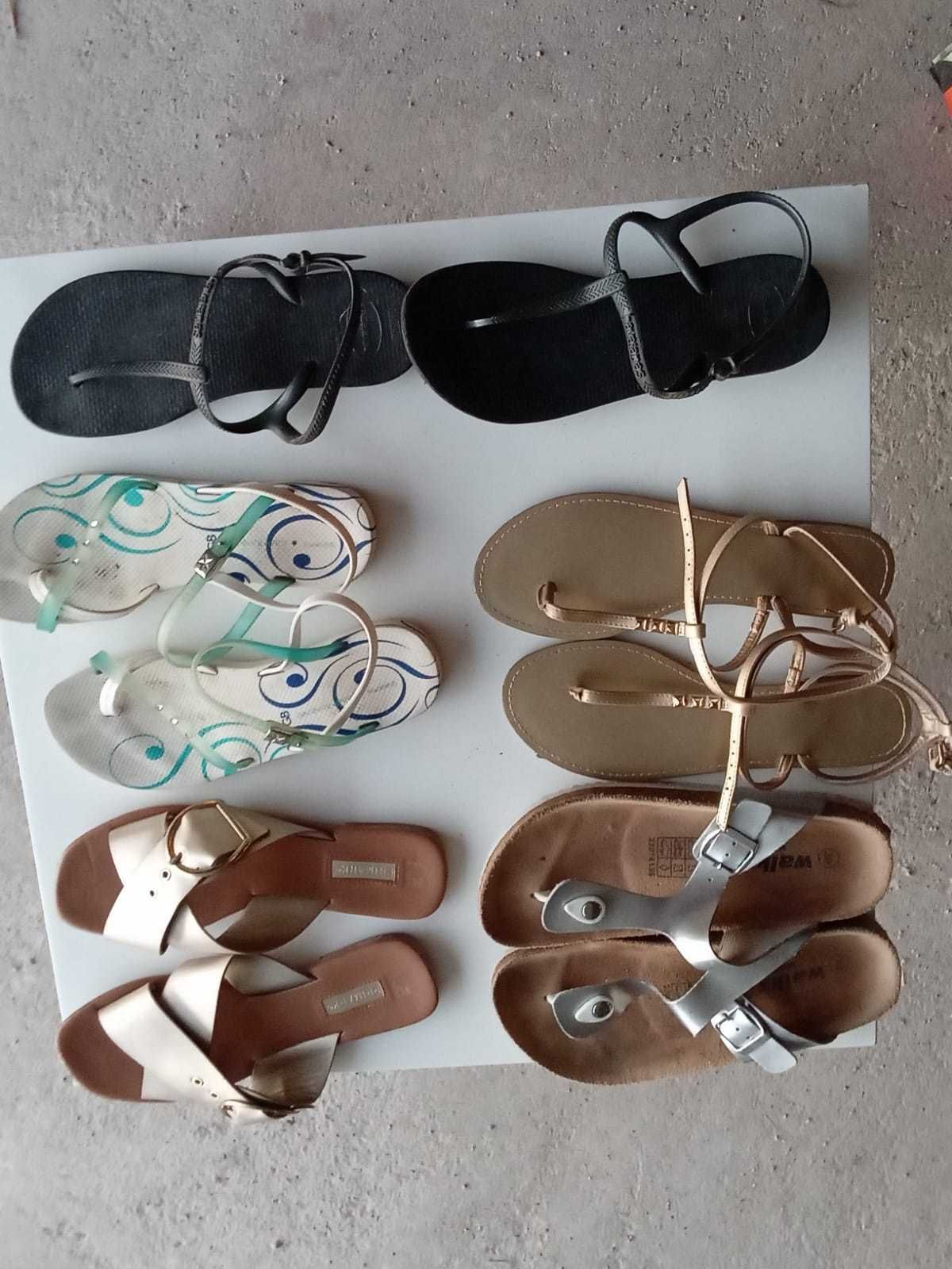 Sapatilhas, sandálias, 38,39