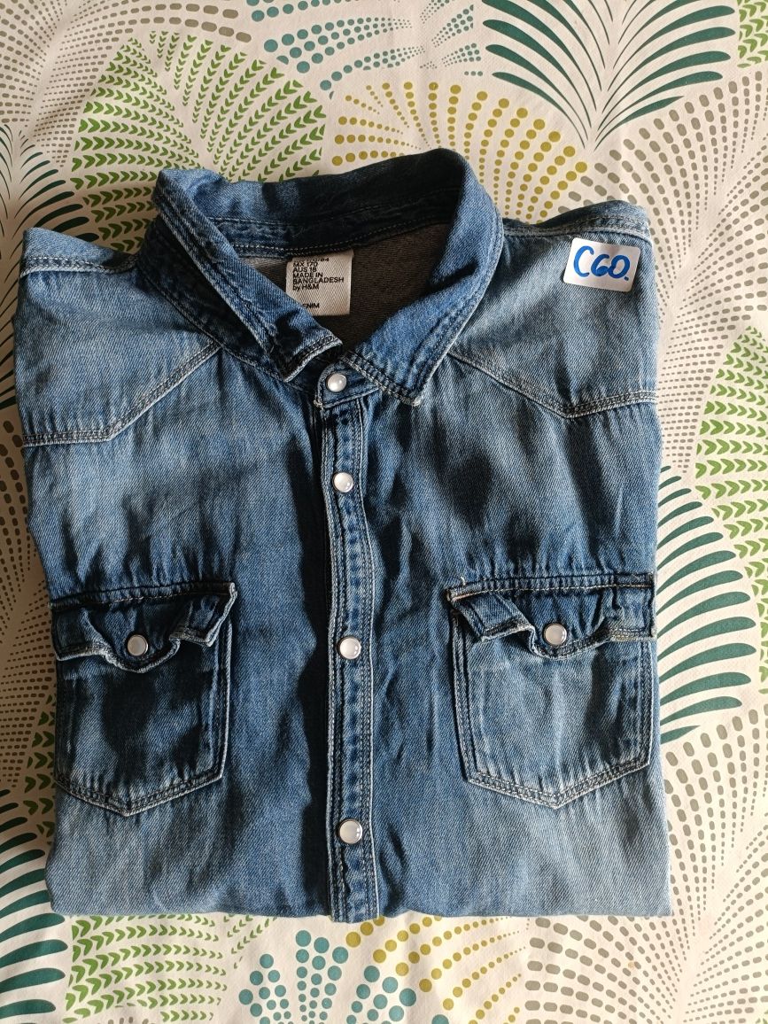 Koszula jeans rozmiar 170/S