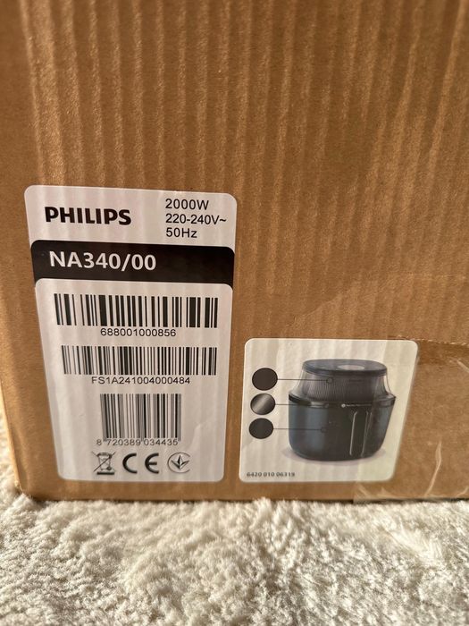 Frytkownica beztłuszczowa 3000 series Airfryer 7.2 l czarno-srebrna