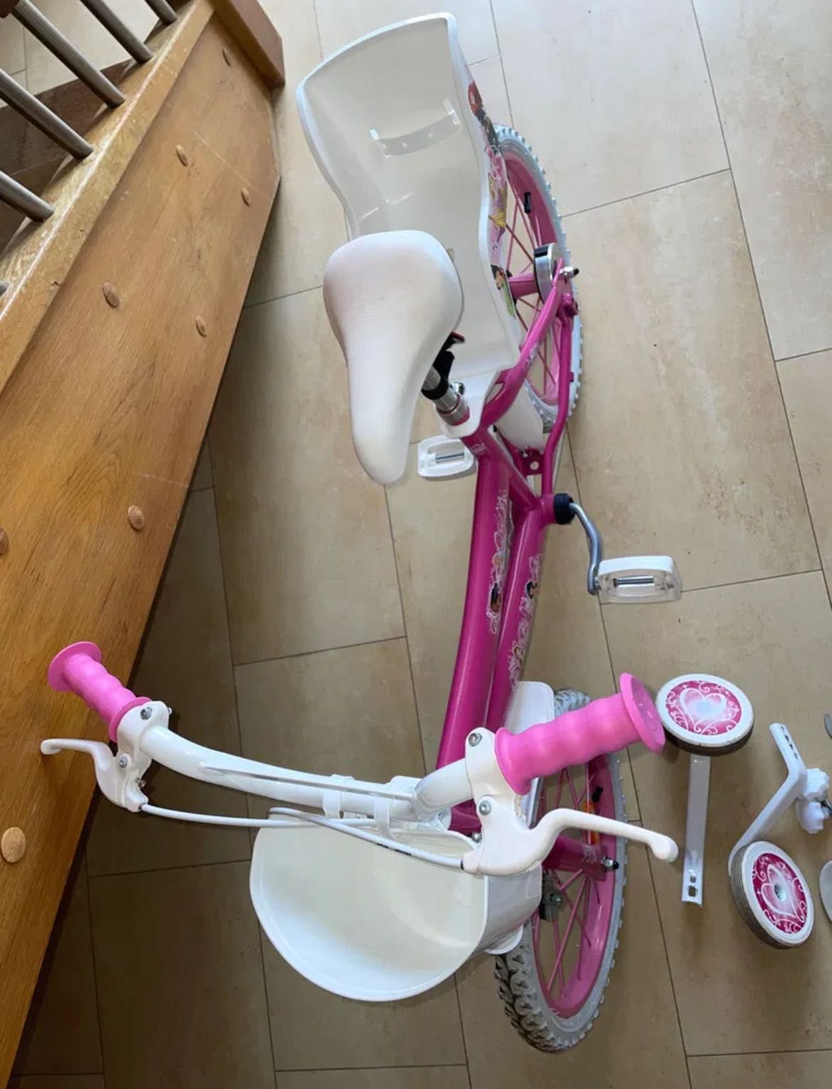 Bicicleta aro 16 das princesas