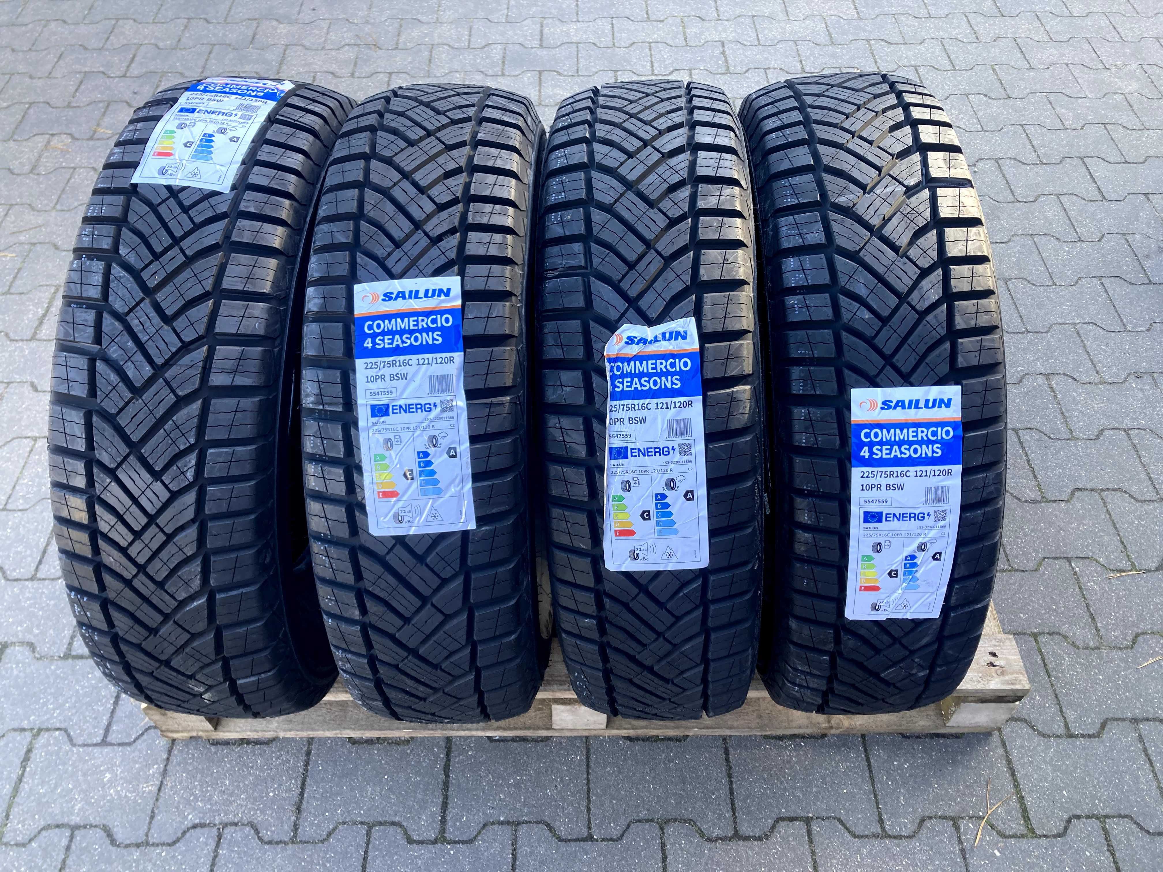 Okazja opony całoroczne 225/75R16C 121/120R SAILUN COMMERCIO 4S 2024r.