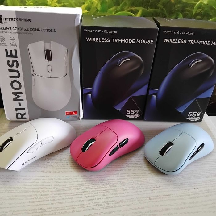 Игровые мышки Attack Shark X6 R1 1000Гц