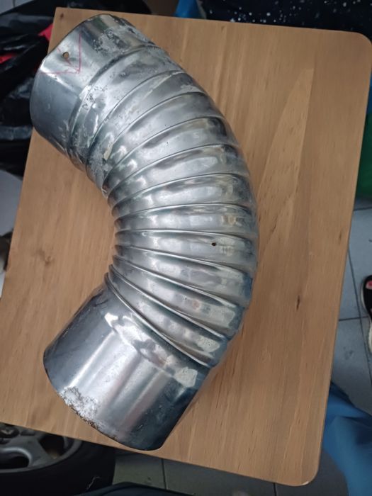 Curva inox 12 centimetros