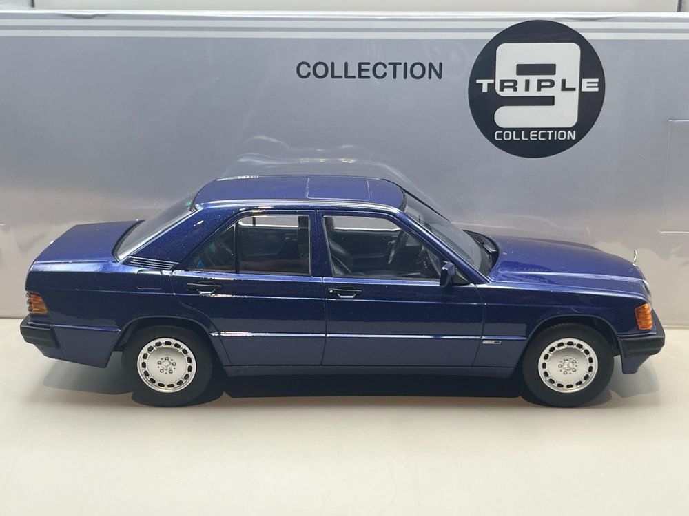 Model 1:18 Mercedes-Benz W201 Avantgarde Azzurro