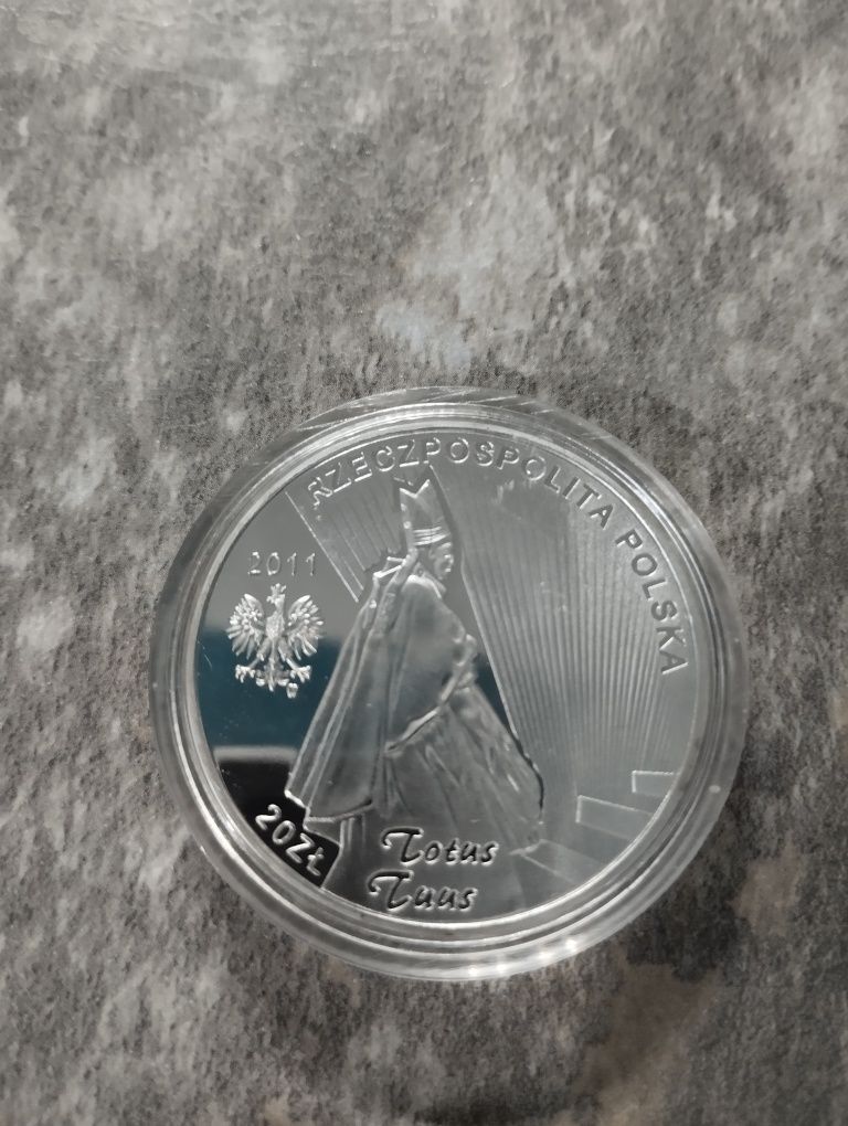 20zł,2011,Beatyfikacja Jana Pawła II, SREBRO