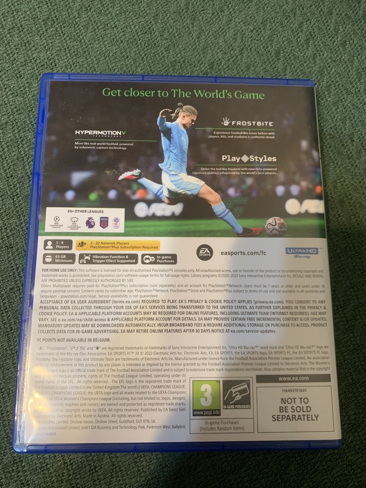 Продам FC 24 ps5