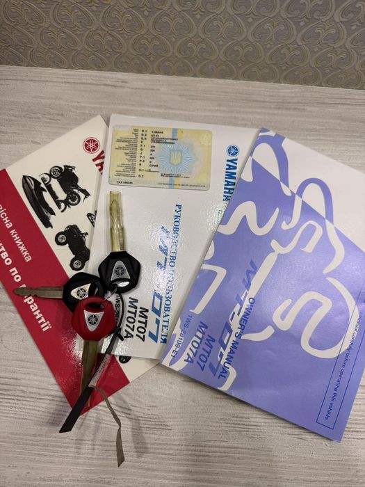 МТ07 ямаха мотоцикол