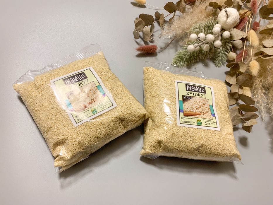 Кунжут білий сезам. Відбірне насіння 500 г