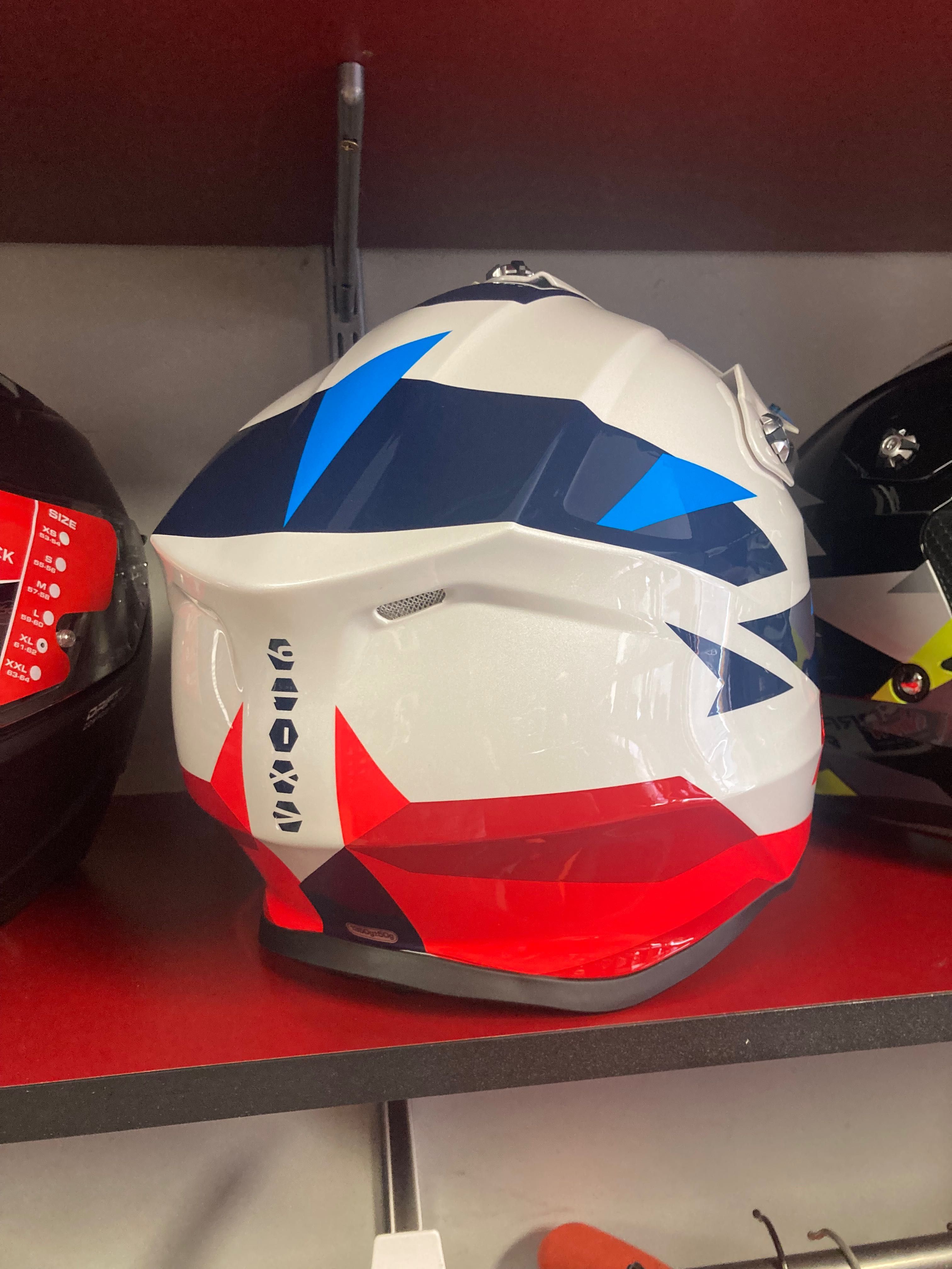 Kask Cross Enduro Quad na hulajnogę Scorpion VX-16 AIR z Pompką