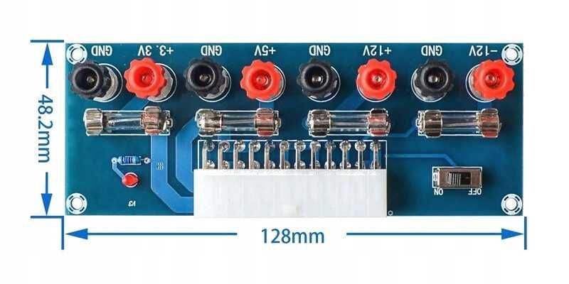 Moduł XH-M229 listwa adapter do zasilacza ATX