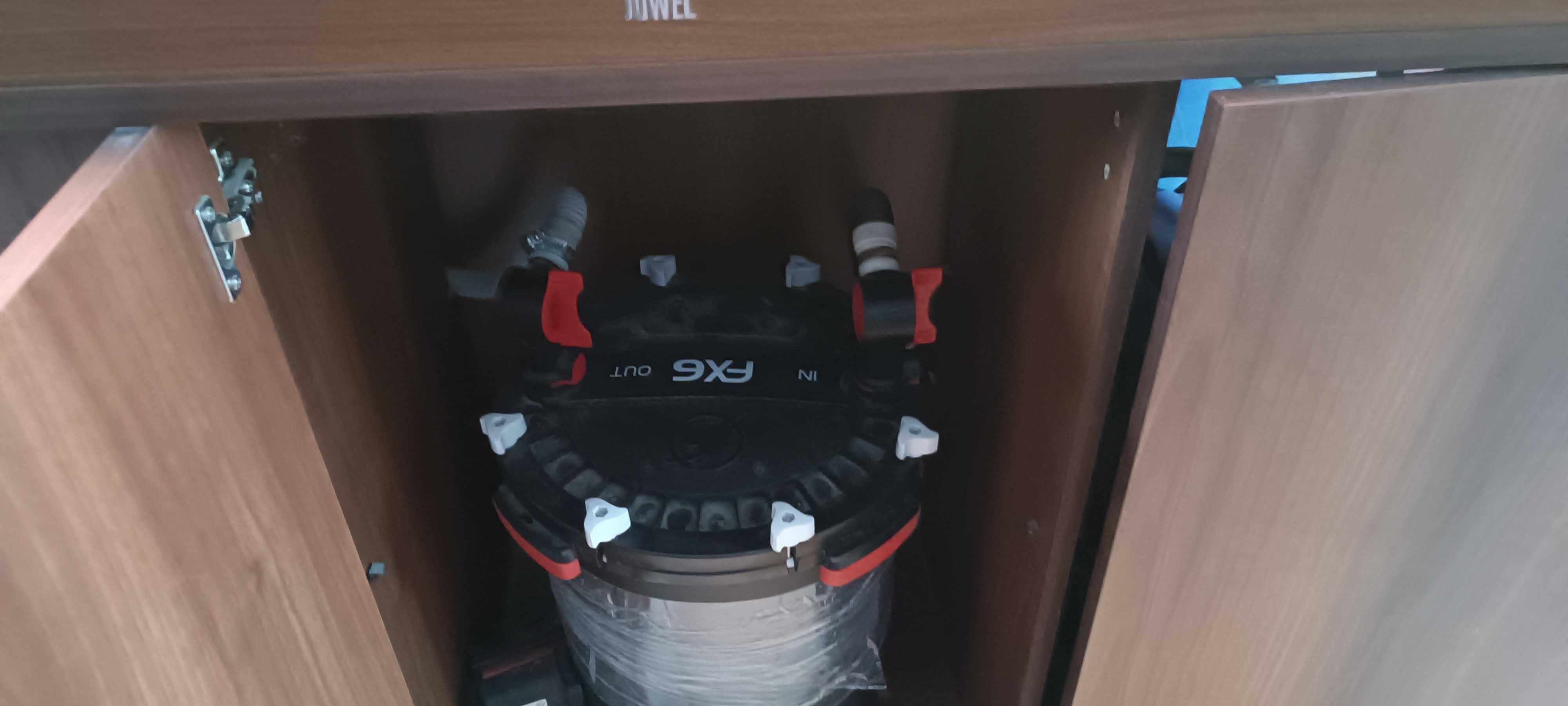 Akwarium z szafka juwel 450 r fluval fx6 lira delta mieczyki corodyras