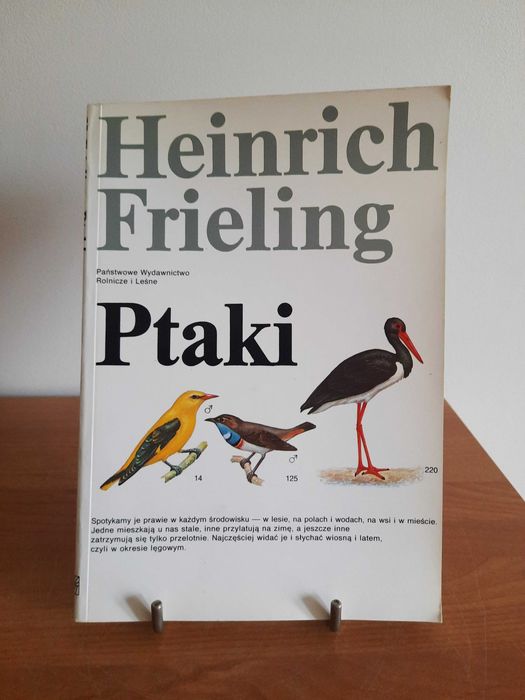 "Ptaki" H. Frieling , przewodnik atlas do rozpoznawania ptaków